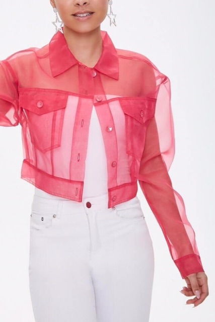 ÁO KHOÁC CROPTOP F21