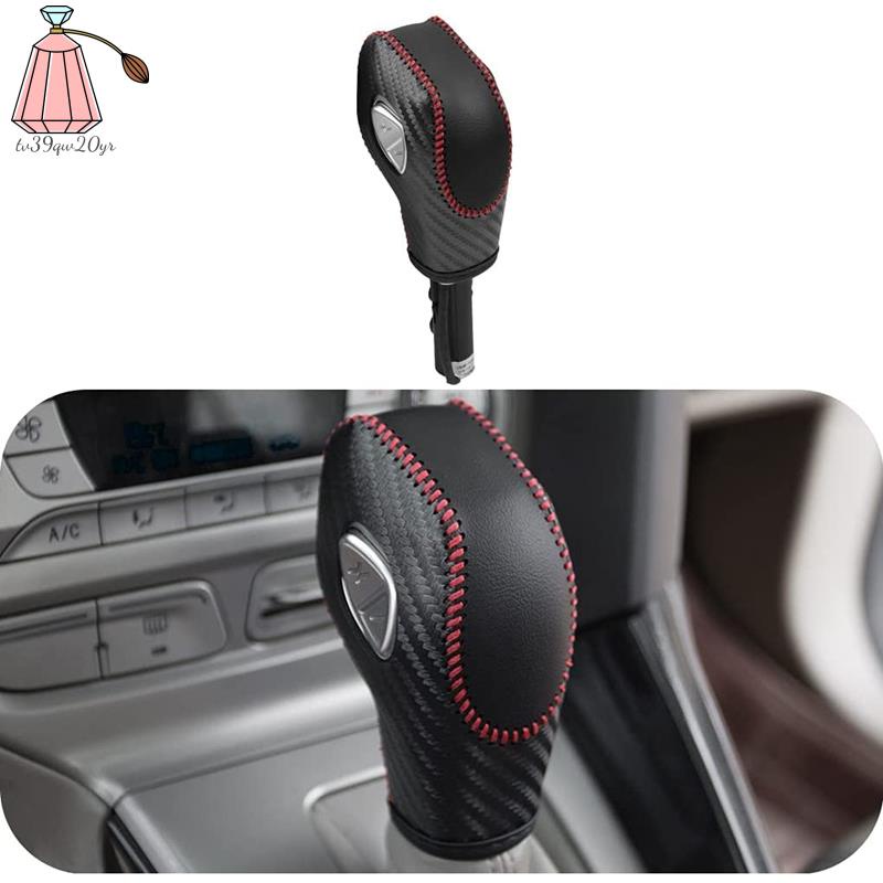 Vỏ bọc cần gạt chuyển số xe hơi bằng PU sợi carbon cho Ford EcoSport Escape/Fusion /C-Max Energi Wagon/Fiesta/Focus
