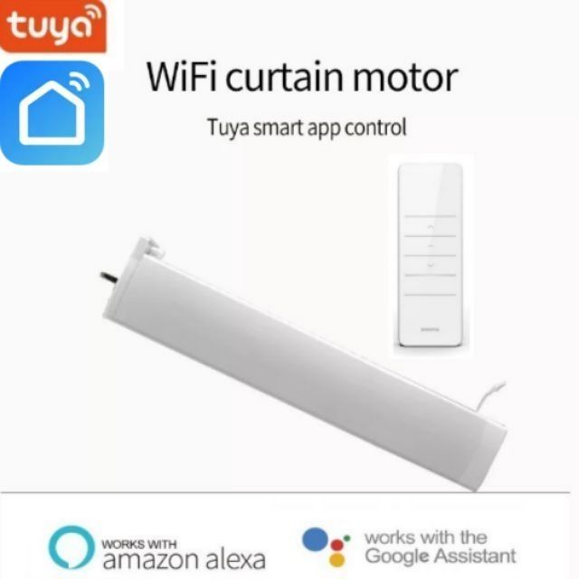 [ 3 năm BH ] Động cơ rèm wifi - Zigbee Tuya, Smartlife, Motor Dooya T10 hoặc ODM