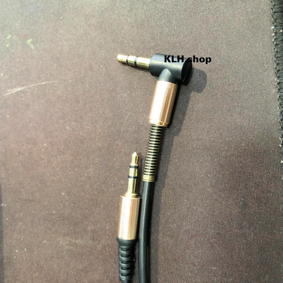 MIỄN PHÍ SHIP Dây từ điện thoại ra loa 2 đầu jack tròn 3.5 mm, cáp âm thanh cho mixer, bàn dj, xe ô tô Earldom AUX 23 KL