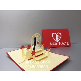 Đám Cưới 5  ( Bậc Thềm ) - Wedding - Thiệp 3D