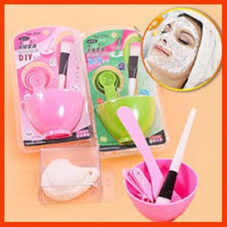 [Giá Buôn] BỘ DỤNG CỤ BÁT TRỘN ĐẮP MẶT NẠ