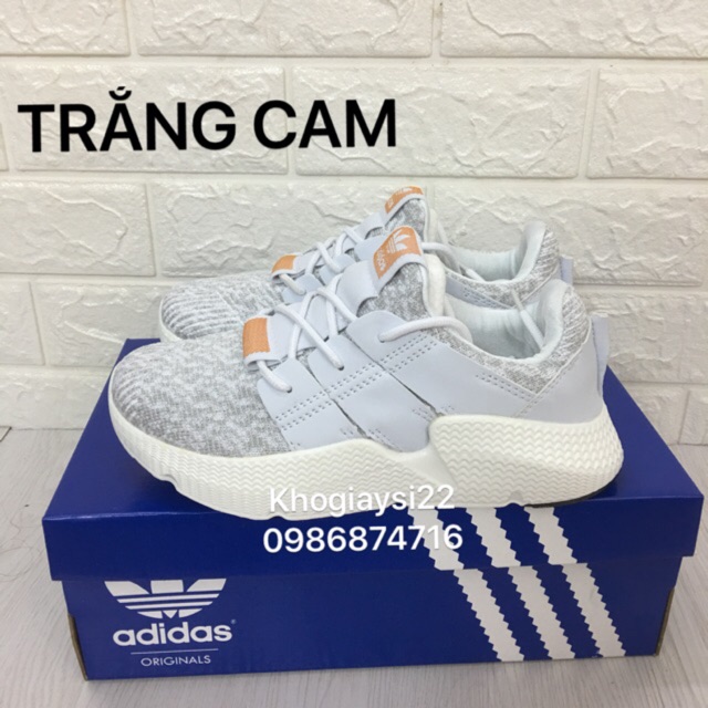 [SALE SỐC-SẴN HÀNG] GIÀY PROPHERE TRẮNG CAM 36->43 NAM NỮ ☑ Chuẩn . $