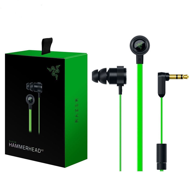 Razer Hammerhead V2 Pro In-Ear Gaming Headsets Noise Isolation With Microphone