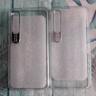 XIAOMI MI 9 SE ốp lưng viền trắng trong bảo vệ măt camera