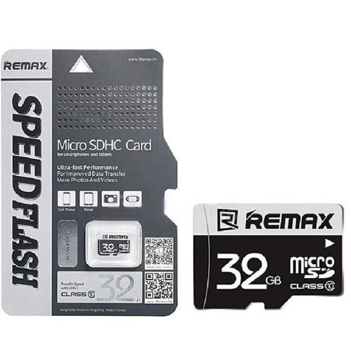 Phu kien 1368  Thẻ nhớ Micro SD Remax 32GB tốc độ Class 10