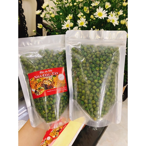 300G Đậu hà lan sấy giòn Nhà Dâu Tây loại ngon nhất