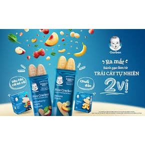 Bánh ăn dặm Gerber lùn vị phô mai 42g