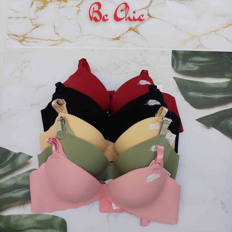 Áo Lót Su Muối Tiêu Hình Chiếc Lá Foycoy, Áo Ngực Su Đẹp - Hàng Loại 1 BC_CHIC LINGERIE
