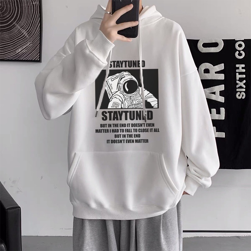 Áo hoodie đôi sweater nam nữ unisex form rộng