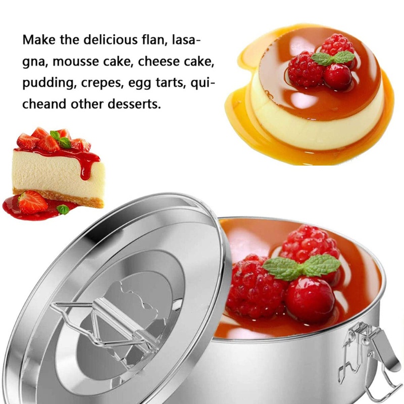 Khuôn Làm Bánh Áp Suất Hình Tròn AOTO Flan