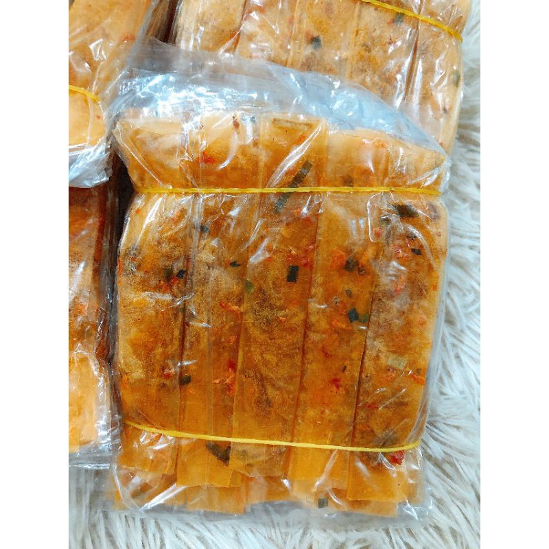 Bánh Tráng Cuộn Hành Chà Bông UNIN Bánh Tráng Dẻo Tôm Cuộn Dẻo Tôm Ngon Mê Ly Ăn - Ăn Vặt Hà Nội BT05