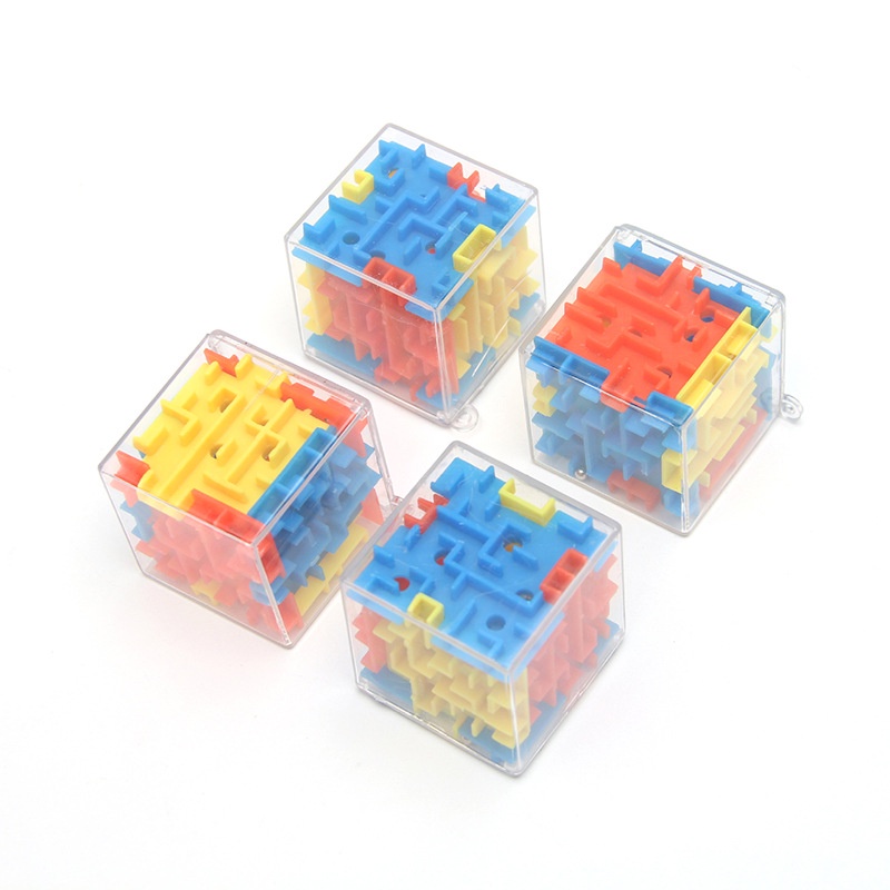 Đồ Chơi Khối Rubik 6 Mặt 3D Phát Triển Trí Thông Minh Cho Trẻ Em