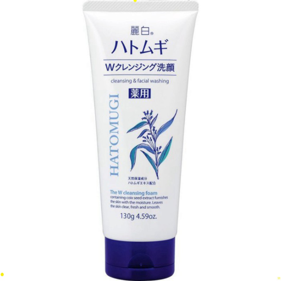 Sữa rửa mặt ý dĩ Hatomugi Naturie, sữa rửa sạch da mặt Nhật Bản uip | BigBuy360 - bigbuy360.vn