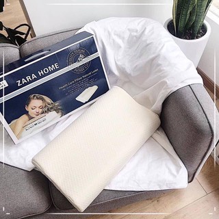 Gối Cao Su Non ZARA Home Cao Cấp Giúp Bạn Ngủ Ngon và Ngủ Sâu (Full Box)