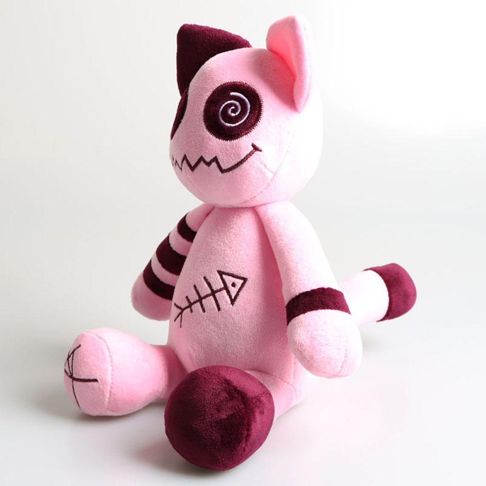 Gối Ôm Nhồi Bông Hình Chú Mèo Hoạt Hình Zombie Dễ Thương Cho Bé