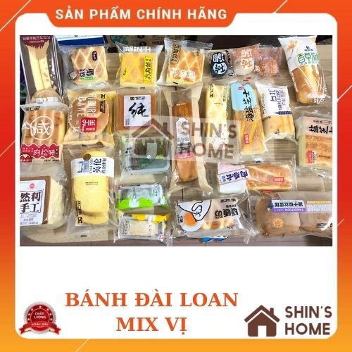 🎁FREESHIP🎁 Bánh Đài Loan Mix Nhiều Vị Thơm Ngon Khó Cưỡng - Thùng 650G