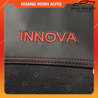 Thảm taplo Innova 2006-2019 da Cacbon chống nóng, chống chói - Giá tại xưởng