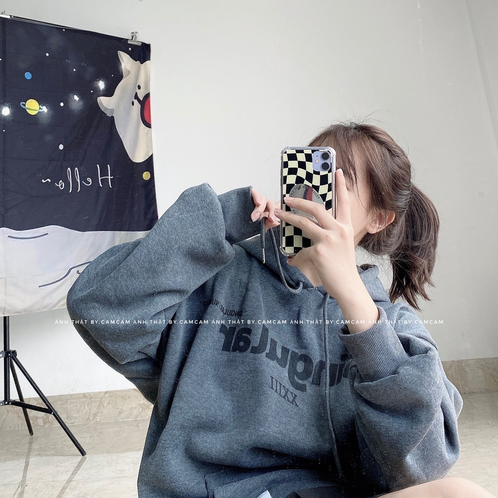 Áo Nỉ Hoodie SINGULAR , áo nỉ bông nam nữ Hot Trending Taobao 𝘽𝙮.𝙘𝙖𝙢𝙘𝙖𝙢