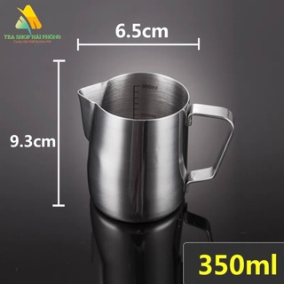 [GIÁ SỈ] Ca đánh sữa inox (có vạch chia) 350ml - 600ml - 900ml