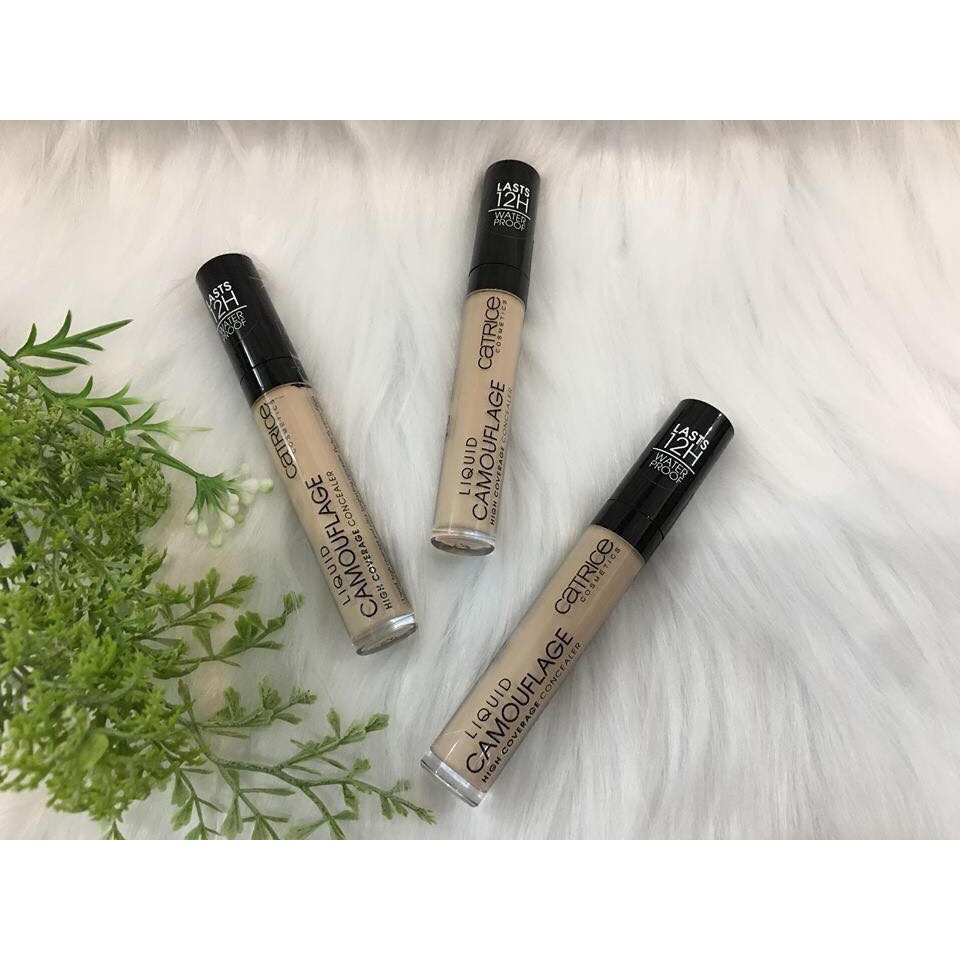 Kem che khuyết điểm chống nắng lâu trôi che phủ toàn diện Catrice Liquid Camouflage High Coverage Concealer Lasts 12h | BigBuy360 - bigbuy360.vn