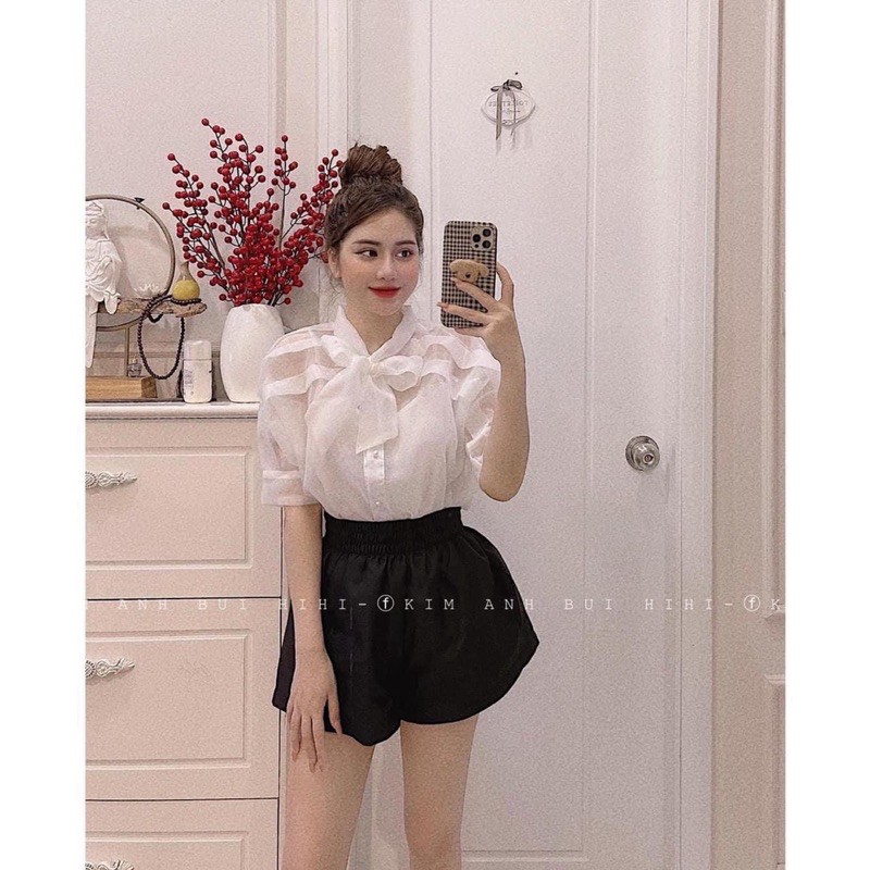 Quần short phồng tacta 2 túi, Quần đùi nữ cạp chun CS675 - NhiNhi Shop | BigBuy360 - bigbuy360.vn