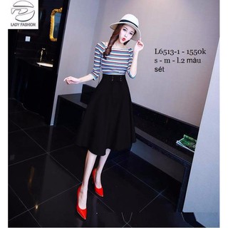 ❣️FREESHIP❣️Chân Váy Xòe Đan Lưng
