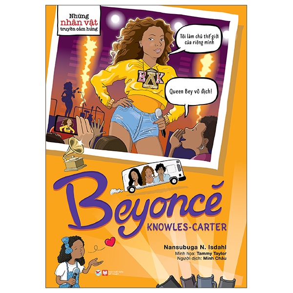 Sách - Những Nhân Vật Truyền Cảm Hứng - Beyoncé Knowles-Carter - 8935210301901