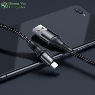 [MẪU MỚI] Cáp Sạc MICRO USB Hoco X50 Dây Dù Chông Đứt cho ANDROID dài 1M - BH 3 tháng 1 đổi 1 (MÀU SẮC NGẪU NHIÊN)