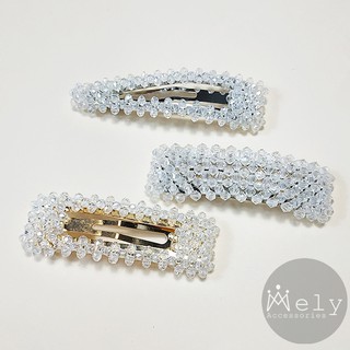 KẸP TÓC PHA LÊ CAO CẤP NHIỀU MÀU - MELY 908