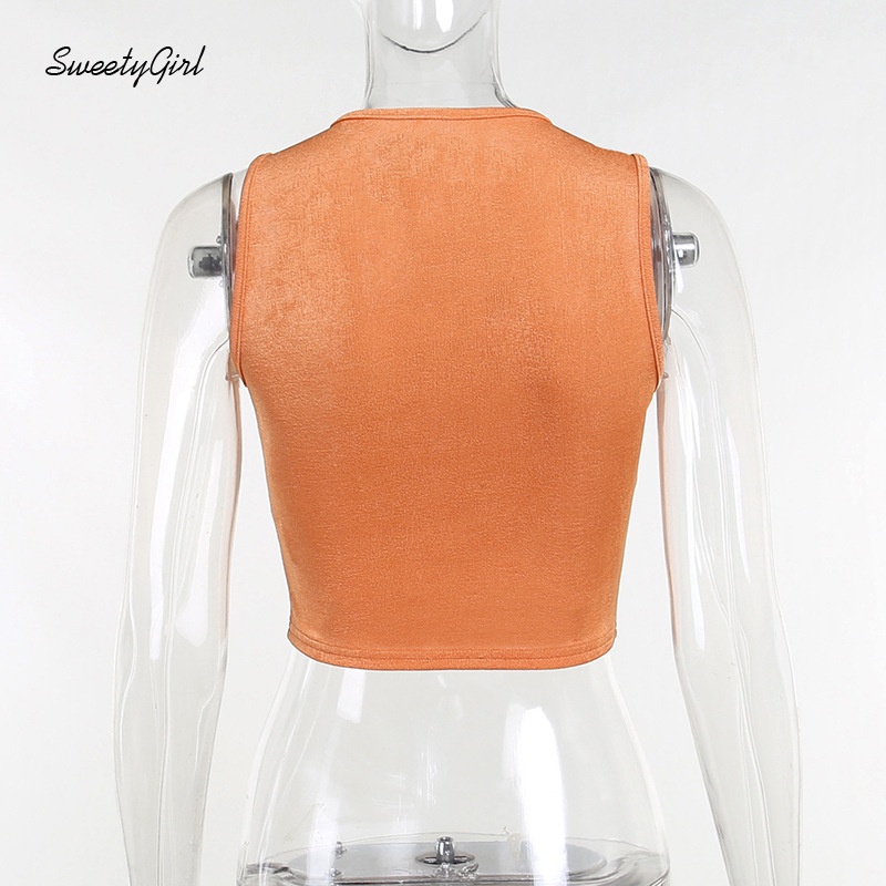 Áo Sát Nách Cổ Chữ V Màu Trơn Thời Trang Quyến Rũ Cho Nữ 2022