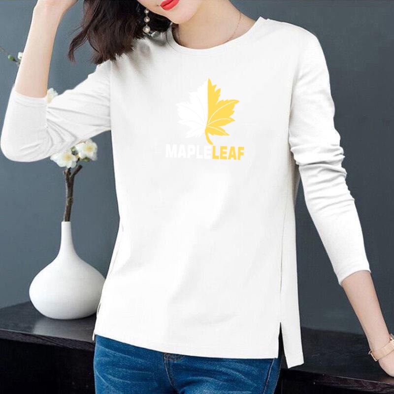 Áo thun nữ dài tay cổ tròn thời trang