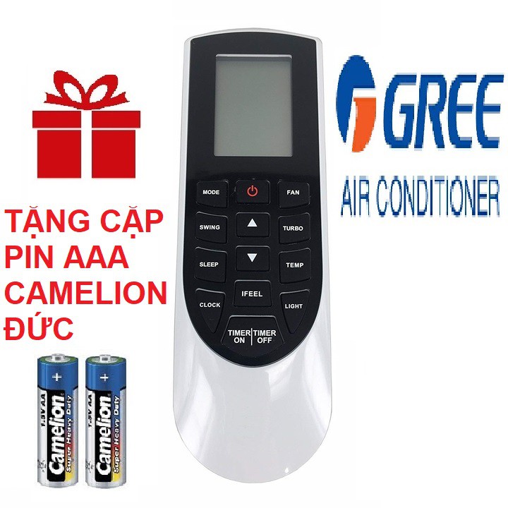 Remote máy lạnh GREE mẫu 4 - Điều khiển điều hòa GREE mẫu 4