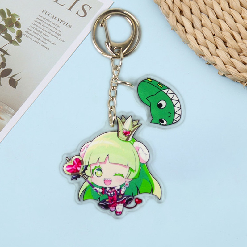 Móc khóa nhựa acrylic hình nhân vật Iruma Kun Suzuki Iruma Clara Valac