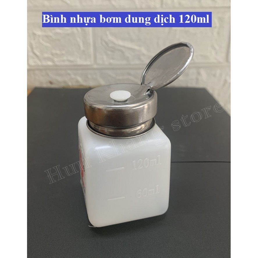 Bình nhựa bơm dung dịch 120ml