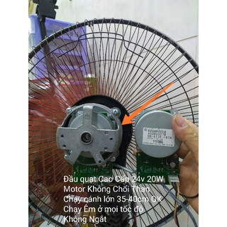 Đầu quạt B4 Không Chổi Than Mới 99% Shinano Kenshi 24v 20w