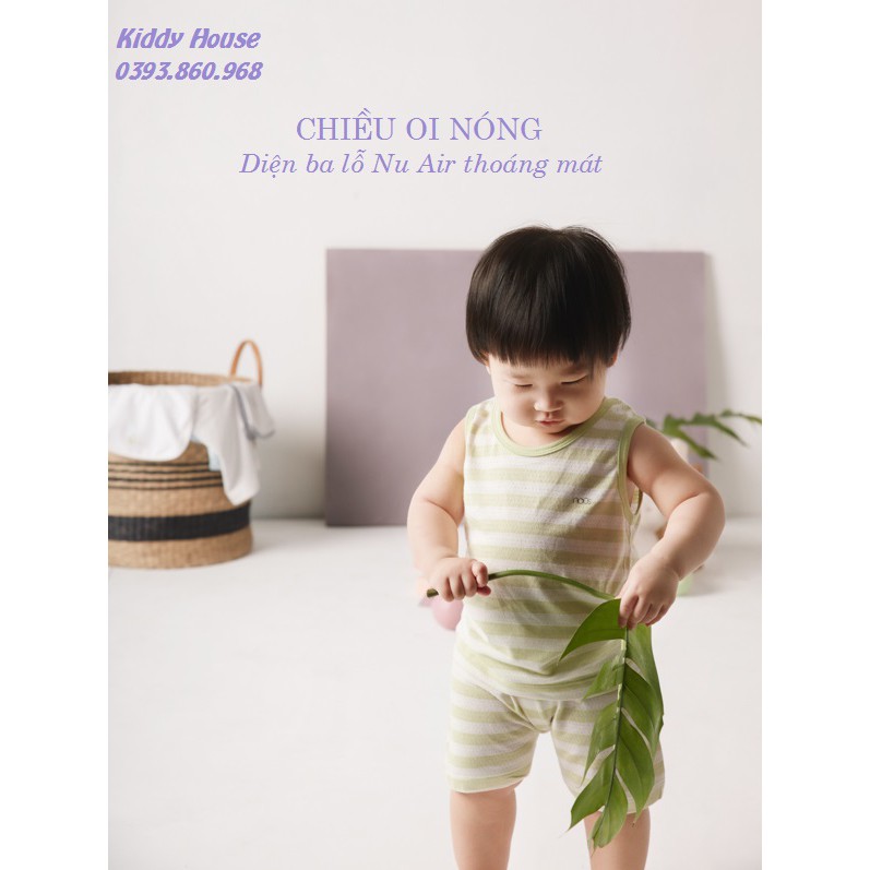 Ba lỗ NU AIR xanh cốm