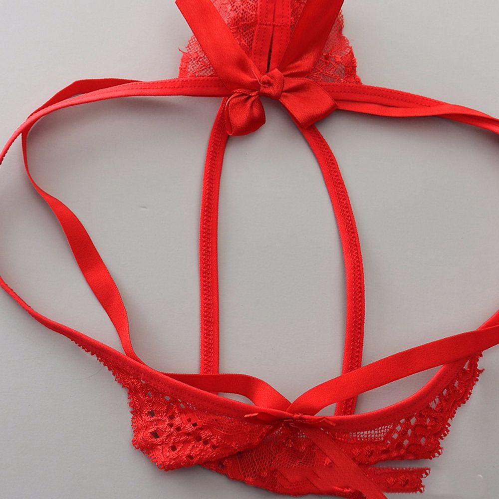 OCEANMAP Quần Lót Ren Lưới Siêu Mỏng Co Giãn Quyến Rũ Cho Nữ