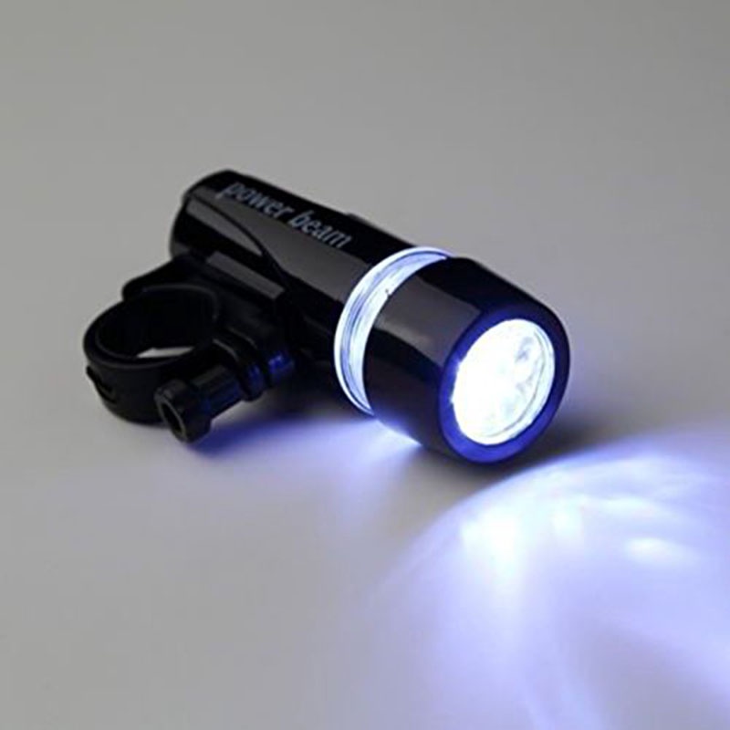 Đèn xe đạp leo núi 5 bóng LED chống nước thông dụng
