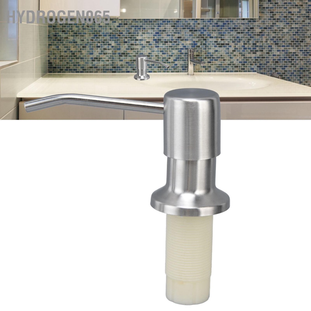 Hydrogen065 Bộ phân phối xà phòng Đầu bơm chất lỏng được xây dựng trong niêm phong với ống mở rộng cho bồn rửa truy cập