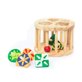 Đồ chơi gỗ Winwintoys 61022 - Lồng Tròn 6 Con Vụ