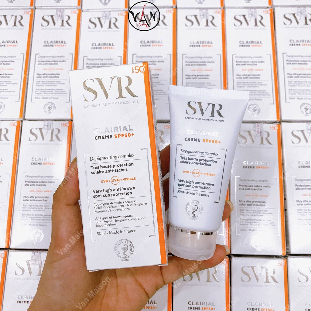 Kem chống nắng làm mờ vết nám SVR spf50+ 50ml