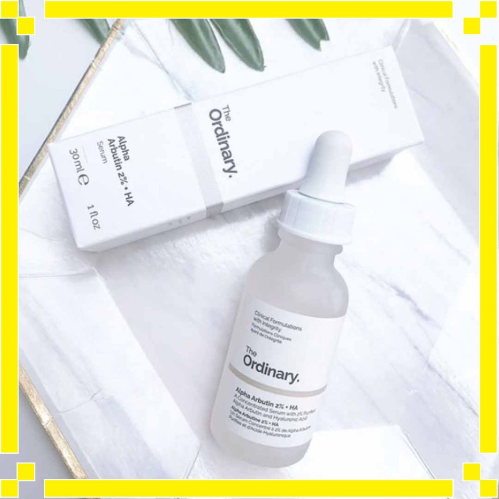 Serum Dưỡng Trắng The Ordinary Alpha Arbutin 2% + HA The Ordinary chính hãng