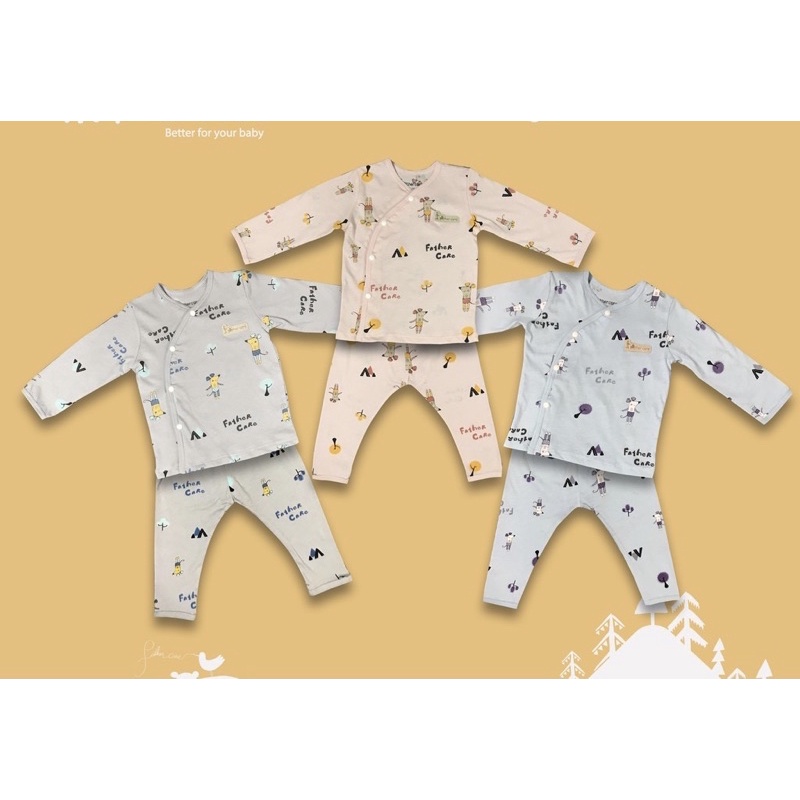 Bộ Quần Áo Trẻ em DT FatherCare Cài Lệch - Chuột Ballet FC795