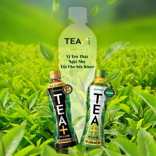 Trà Ô Long Tea+ Plus / Chanh / Matcha (Thùng 24 Chai / Lốc 06 Chai / 455ml)