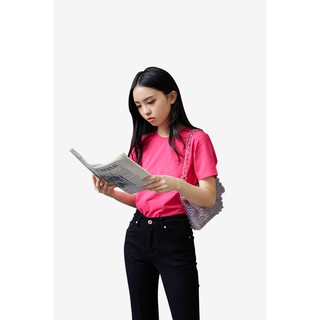 TheBlueTshirt - Daily Fuchsia Tee - Áo Thun Tay Ngắn Hồng