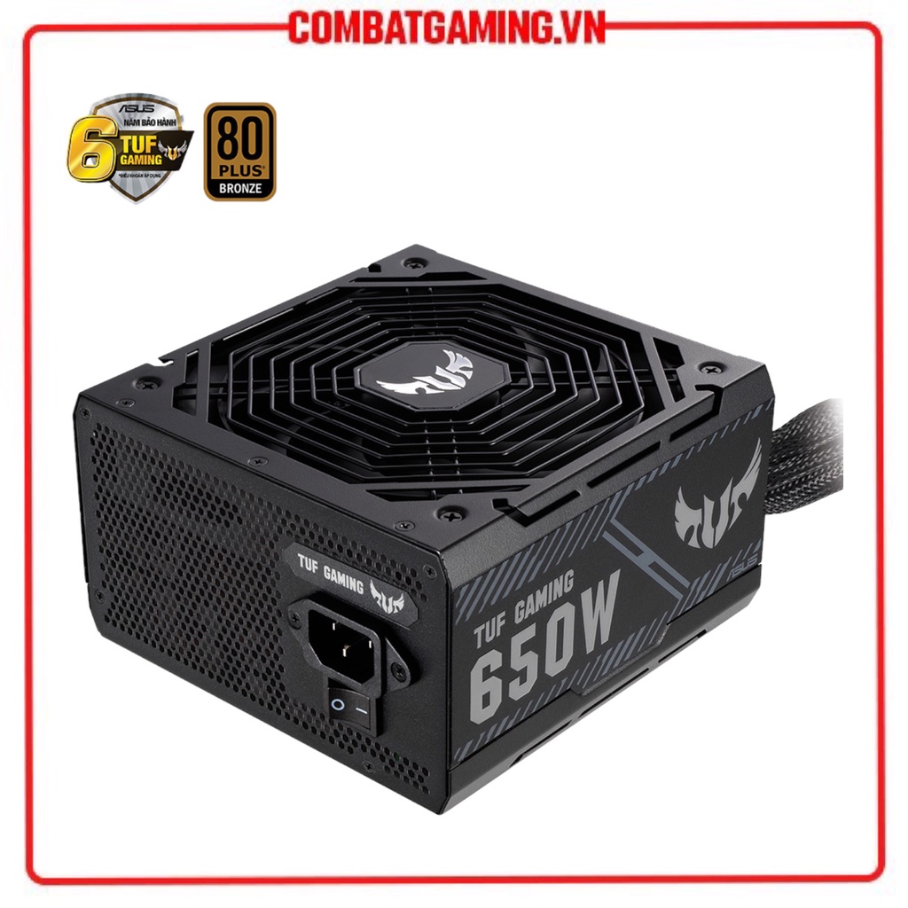 Nguồn Asus TUF Gaming 650W 750W Bronze 80 Plus Bronze - Non Modular