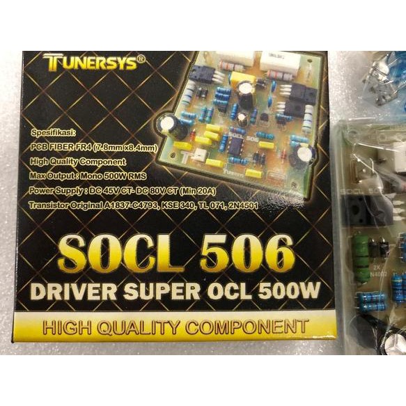 5.5 Sale Driver Kit Socl 506 Fiber 500 Watt Tunersys