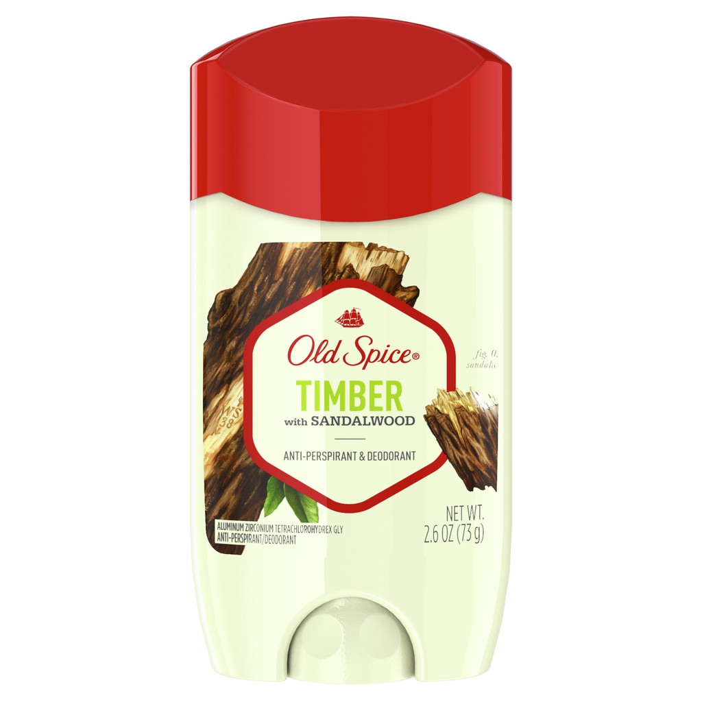 Sáp Khử Mùi Old Spice Timber 73g