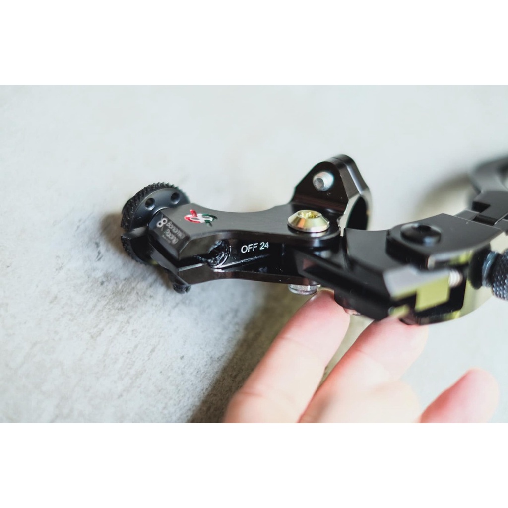 Bonamici Racing - Cùm côn dây billet siêu nhẹ hành trình 24mm  - Home Motorcycle Workshop